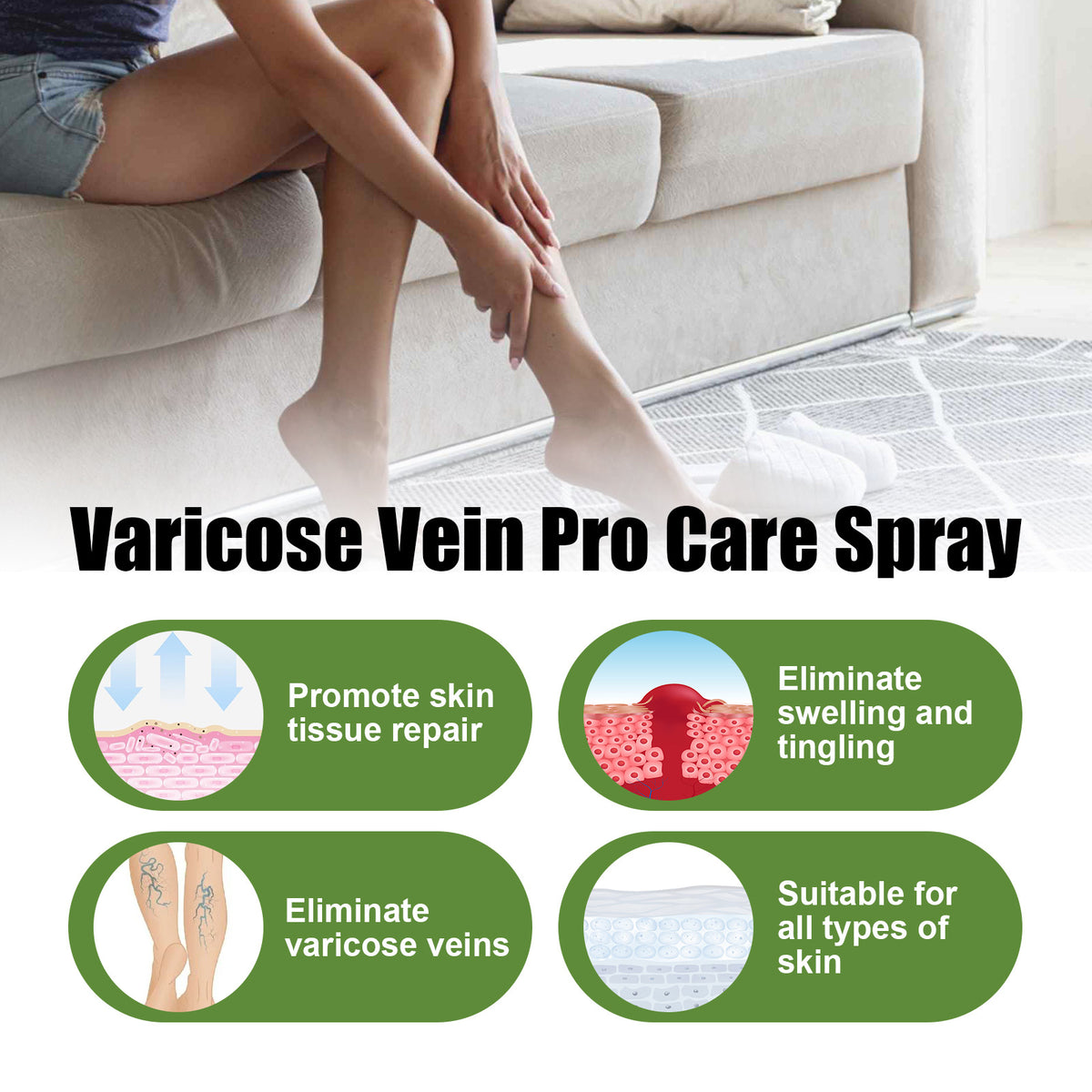 Venolight™ Vein Support Spray | Visibly smoother legs in just 14 days!